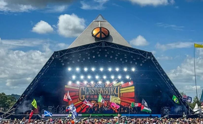 Lewis Capaldi at Glastonbury 2025