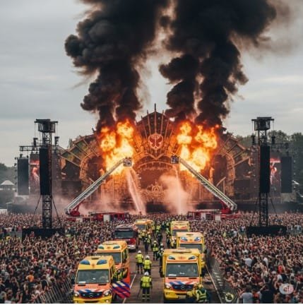 Tomorrowland Fire Latest Updates